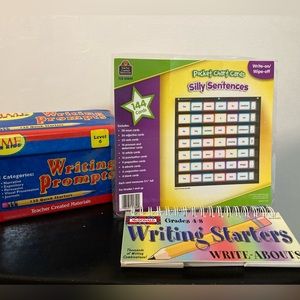 Writing Resources: Journal Prompts & Silly Sentence Structure